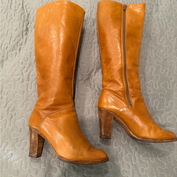✨ Vintage Peter Kaiser West Germany Knee-High Leather Boots ✨ - Picture 9 of 9
